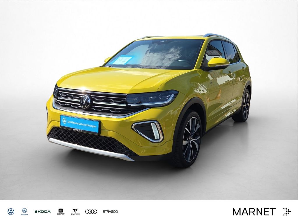 Volkswagen T-Cross 2024 г. Жёлтый, пробег 20315 км