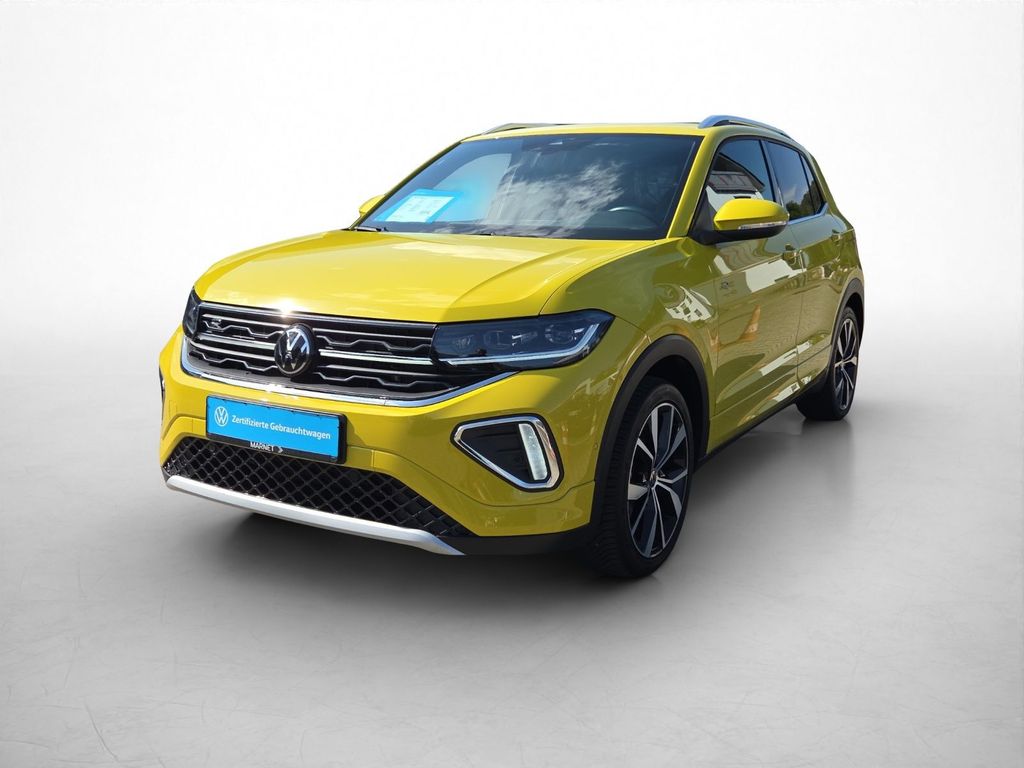 Volkswagen T-Cross 2024 г. Жёлтый, пробег 20315 км