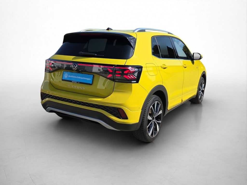 Volkswagen T-Cross 2024 г. Жёлтый, пробег 20315 км