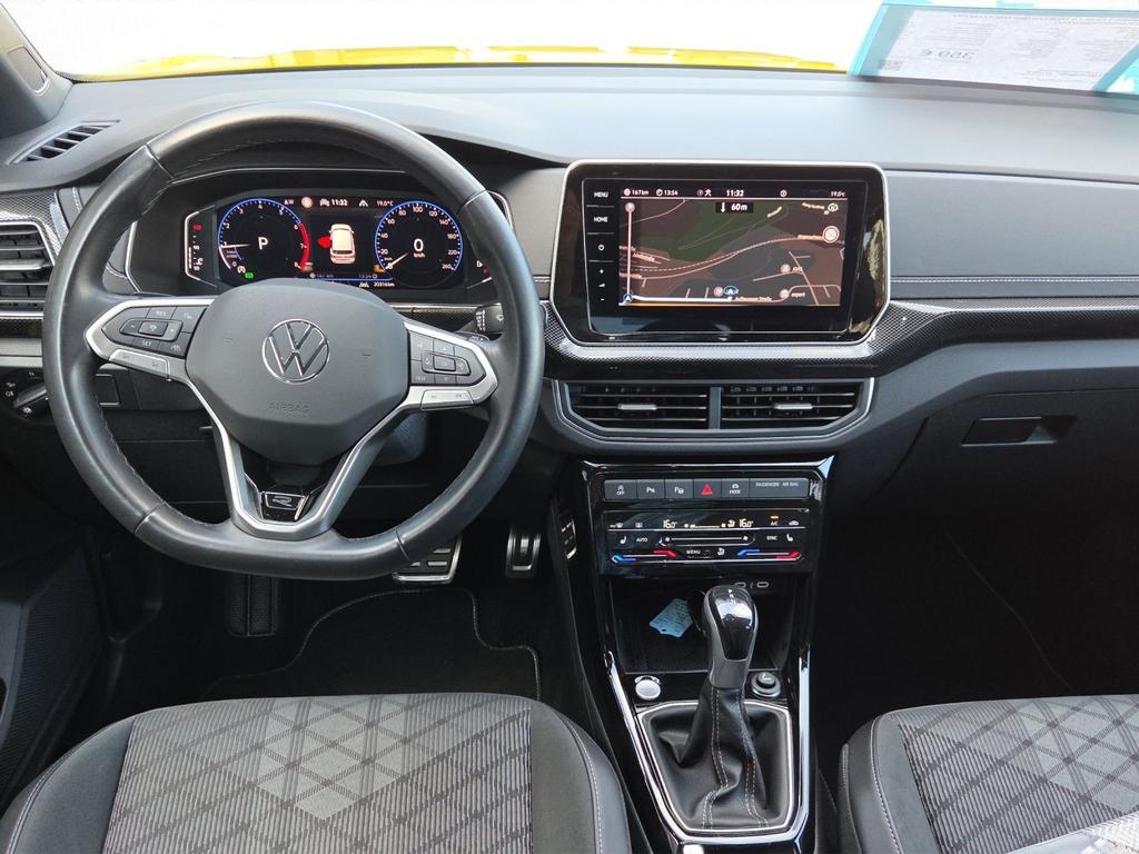 Volkswagen T-Cross 2024 г. Жёлтый, пробег 20315 км