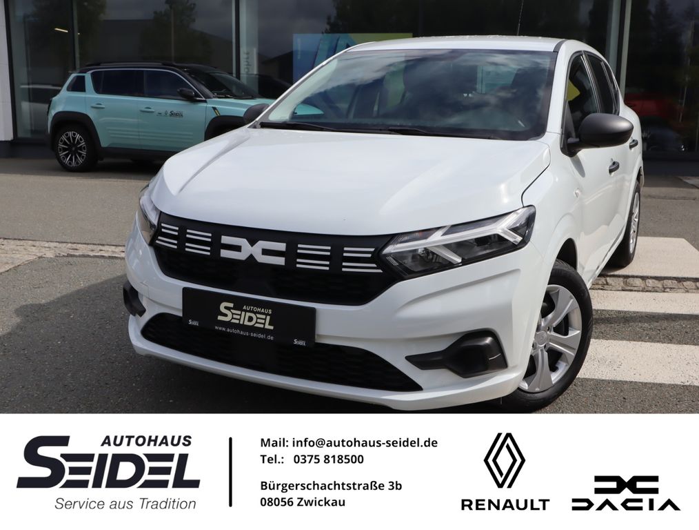 Dacia Sandero 2023 г. Белый, пробег 35720 км