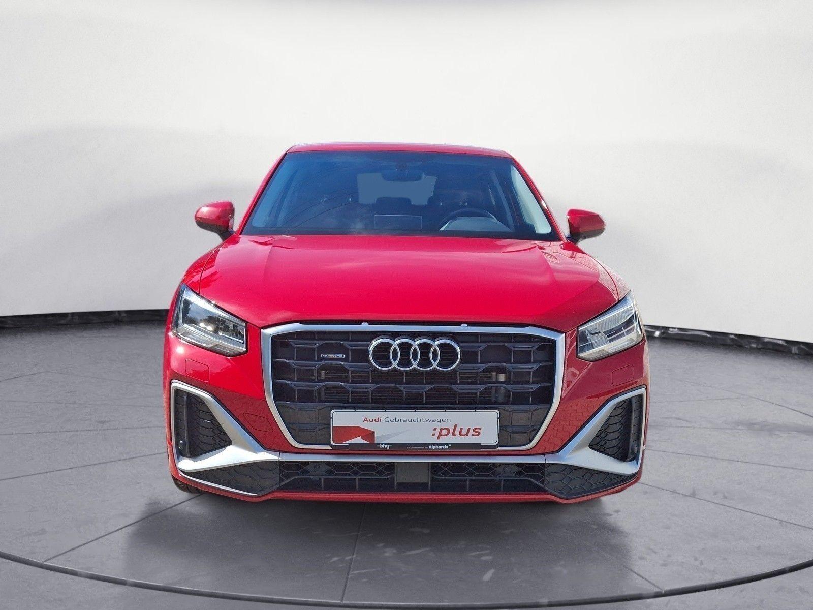Audi Q2 2022 г. Красный, пробег 46473 км