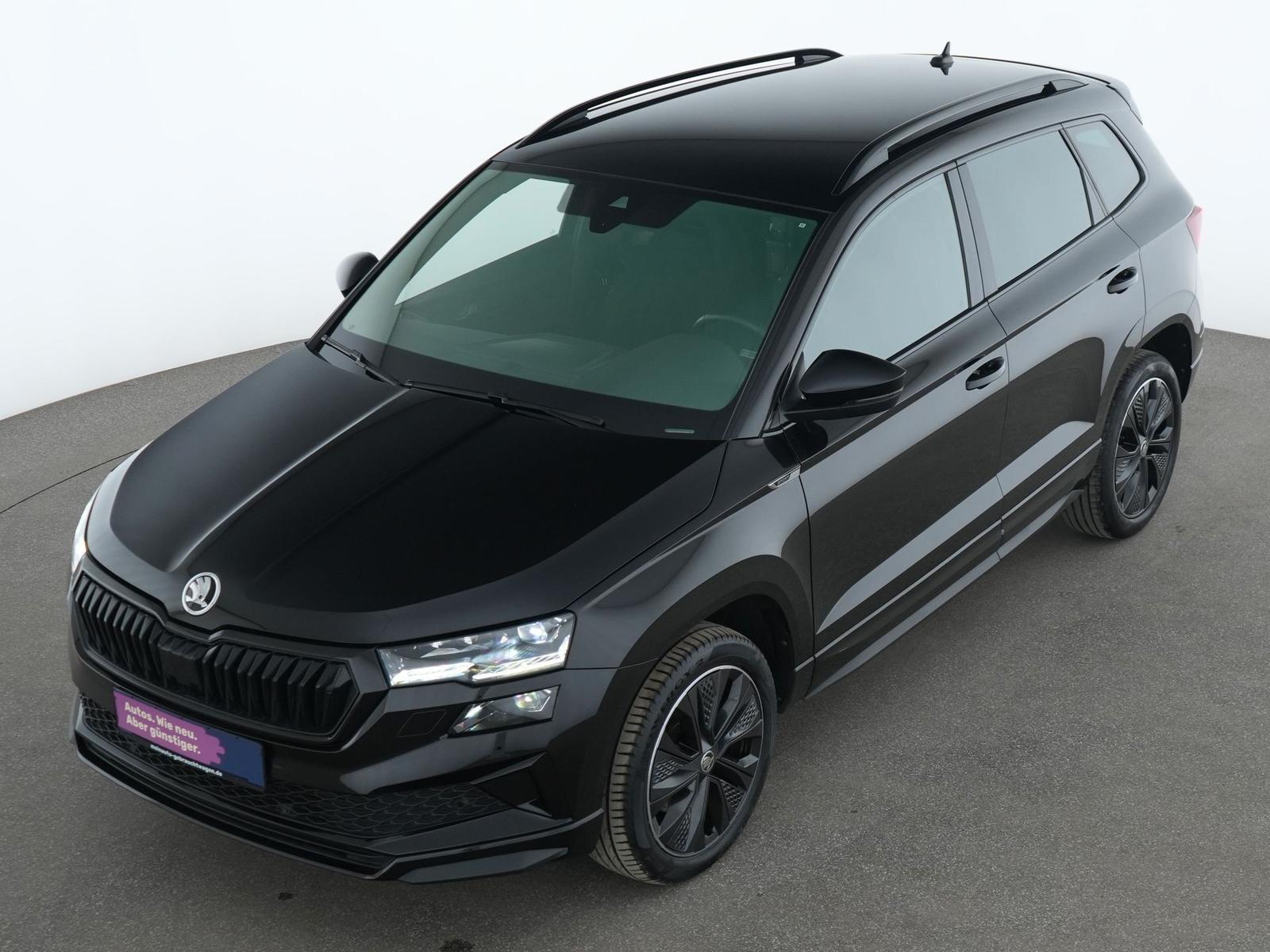 Skoda Karoq 2023 г. Чёрный, пробег 44926 км