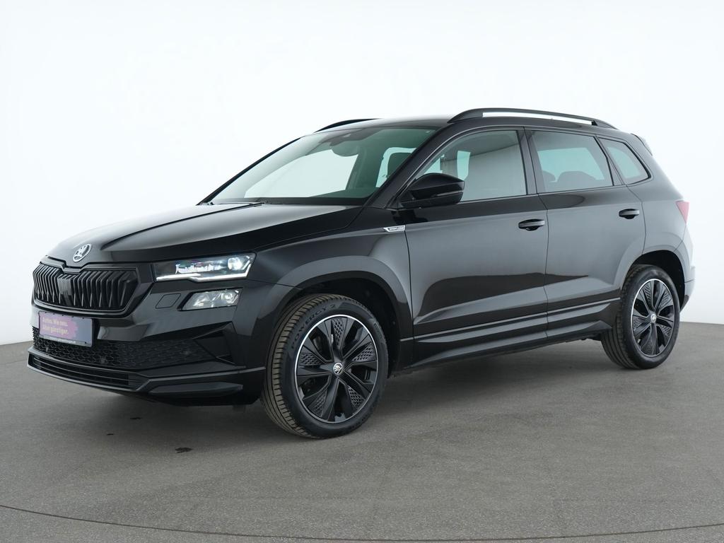 Skoda Karoq 2023 г. Чёрный, пробег 44926 км