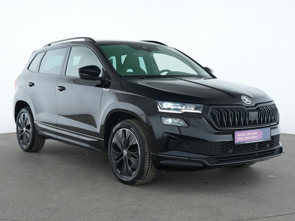 Skoda Karoq 2023 г. Чёрный, пробег 44926 км