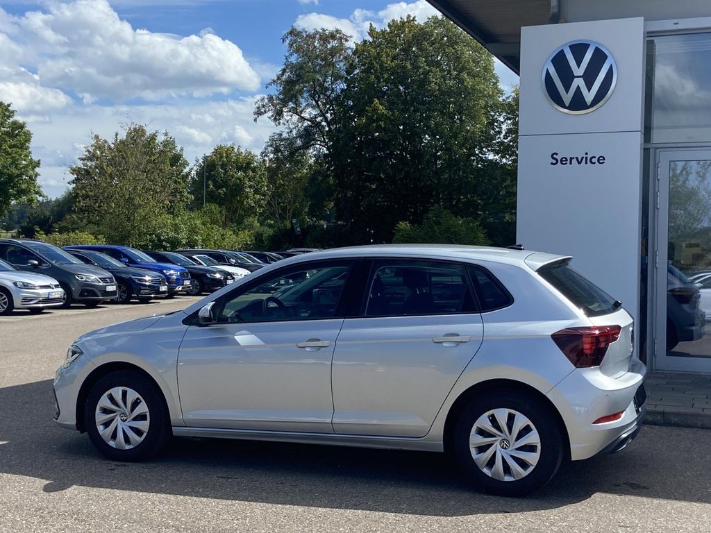 Volkswagen Polo 2023 г. Серебристый, пробег 47695 км
