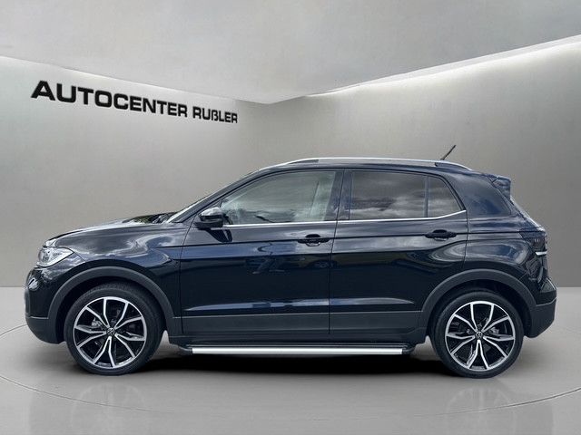 Volkswagen T-Cross 2022 г. Чёрный, пробег 52812 км