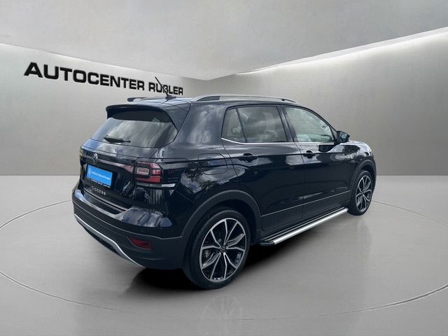 Volkswagen T-Cross 2022 г. Чёрный, пробег 52812 км