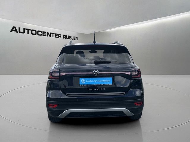 Volkswagen T-Cross 2022 г. Чёрный, пробег 52812 км