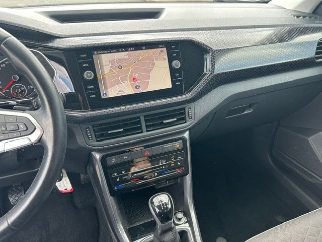 Volkswagen T-Cross 2022 г. Чёрный, пробег 52812 км