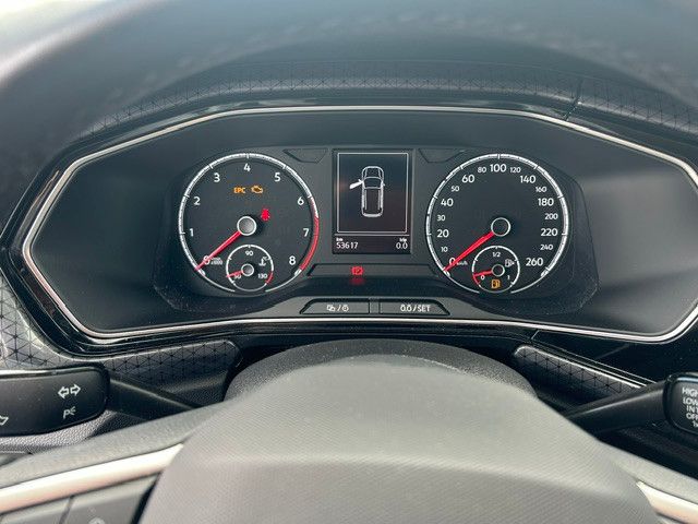 Volkswagen T-Cross 2022 г. Чёрный, пробег 52812 км