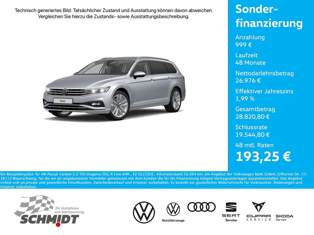 Volkswagen PASSAT VARIANT 2026 г. Серебристый, пробег 56094 км