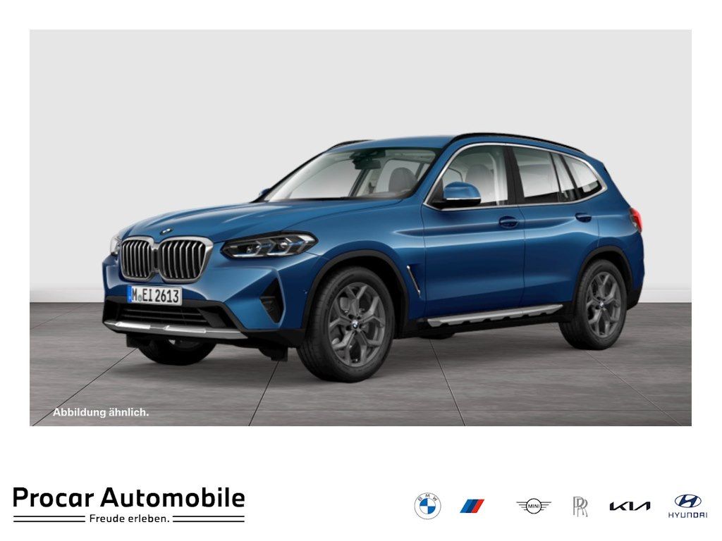 BMW X3 2023 г. Синий, пробег 50850 км