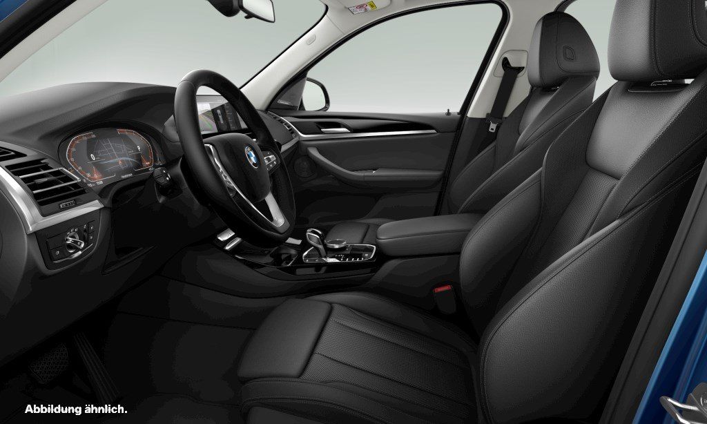 BMW X3 2023 г. Синий, пробег 50850 км
