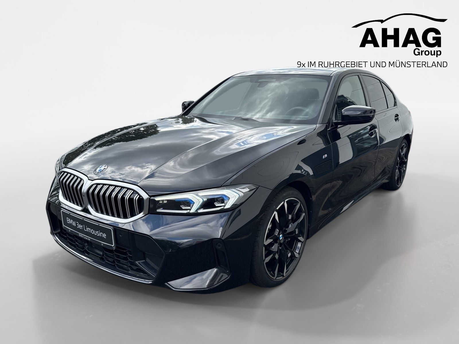 BMW 330 2025 г. Чёрный, пробег 15496 км