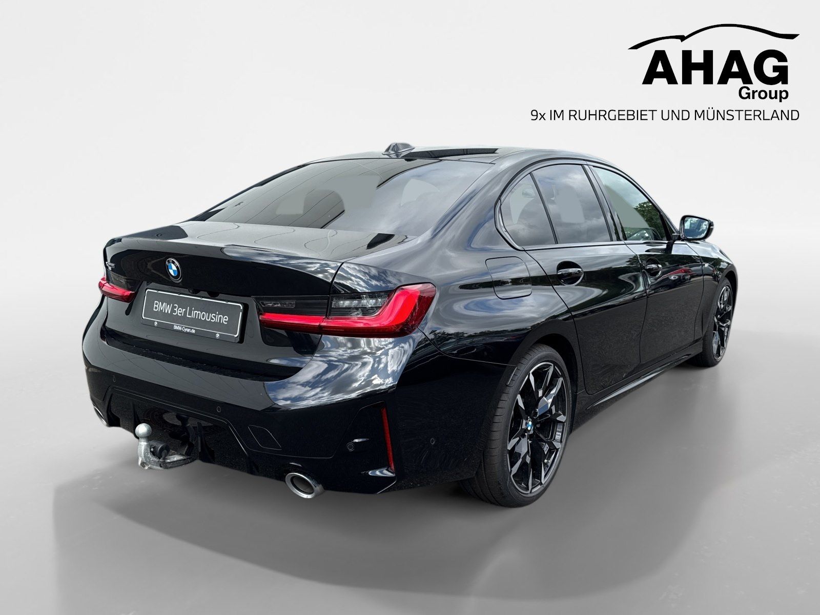 BMW 330 2025 г. Чёрный, пробег 15496 км