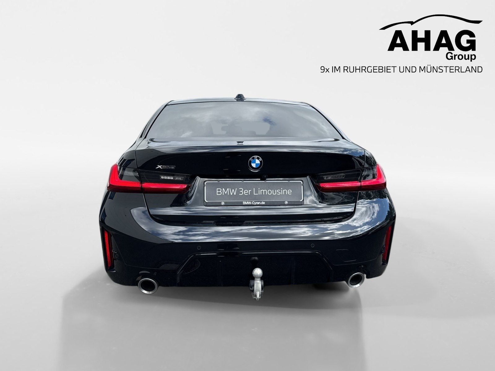 BMW 330 2025 г. Чёрный, пробег 15496 км