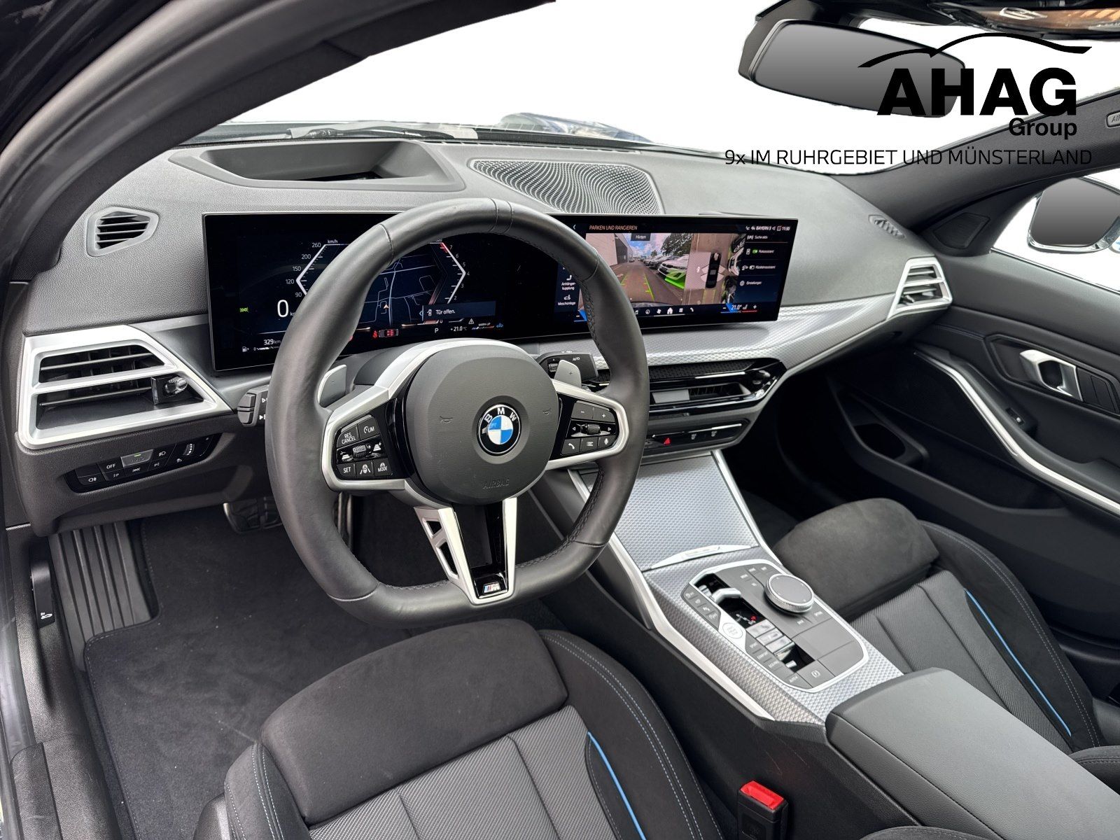 BMW 330 2025 г. Чёрный, пробег 15496 км