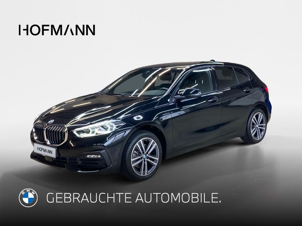 BMW 118 2023 г. Чёрный, пробег 24300 км