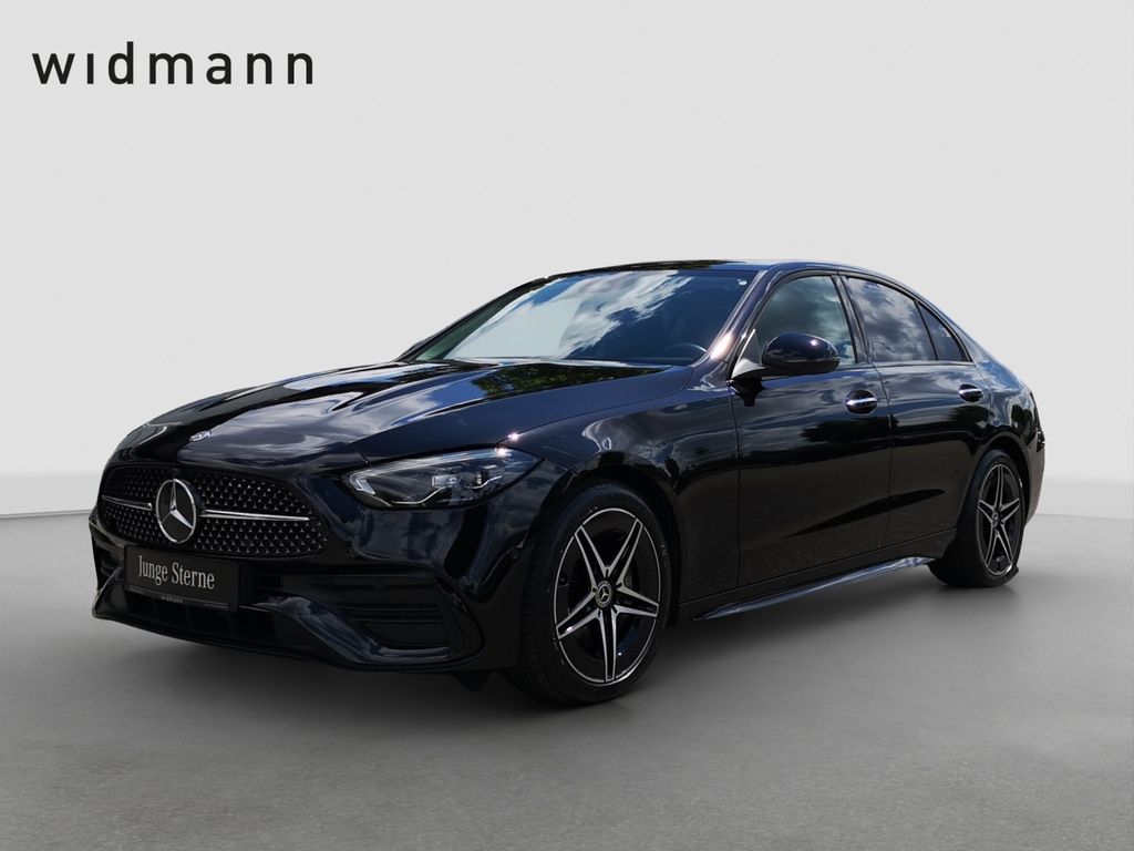 Mercedes-Benz C 180 2023 г. Чёрный, пробег 22294 км