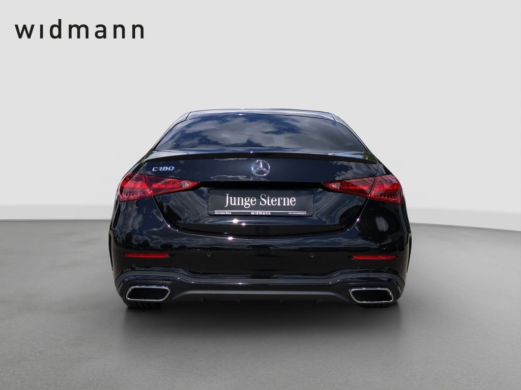 Mercedes-Benz C 180 2023 г. Чёрный, пробег 22294 км