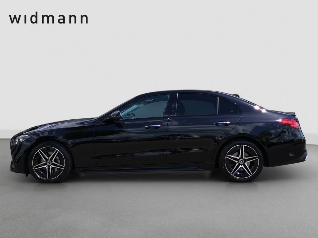 Mercedes-Benz C 180 2023 г. Чёрный, пробег 22294 км