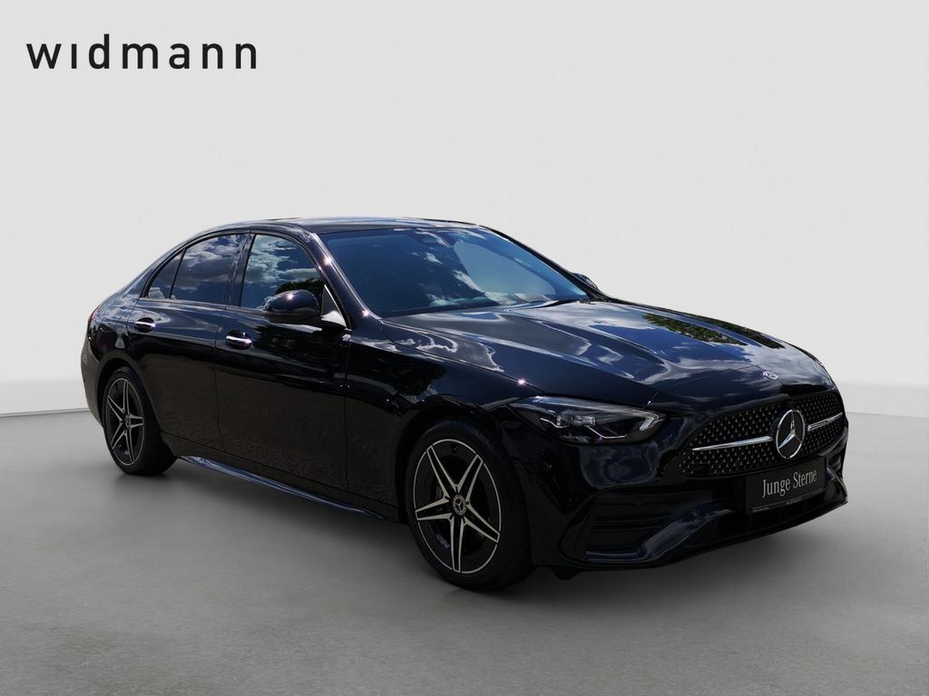Mercedes-Benz C 180 2023 г. Чёрный, пробег 22294 км