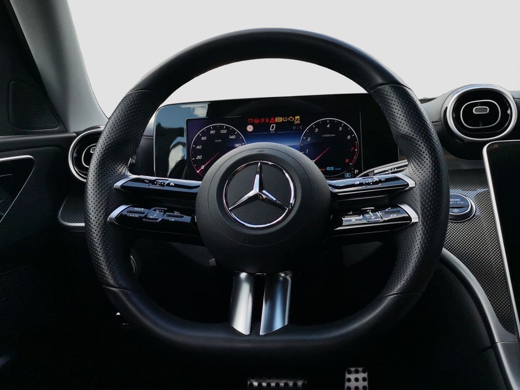 Mercedes-Benz C 180 2023 г. Чёрный, пробег 22294 км