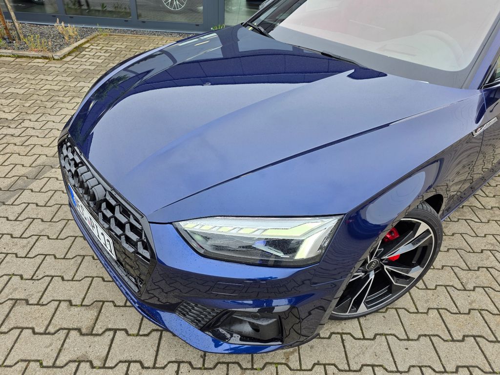 Audi A5 2024 г. Синий, пробег 7000 км