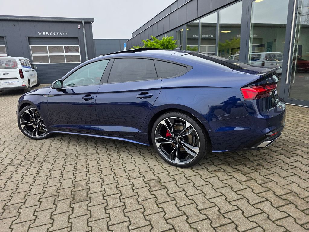 Audi A5 2024 г. Синий, пробег 7000 км