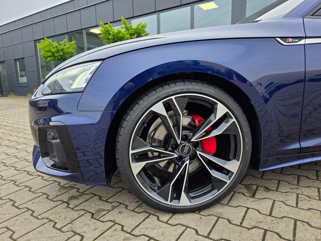 Audi A5 2024 г. Синий, пробег 7000 км