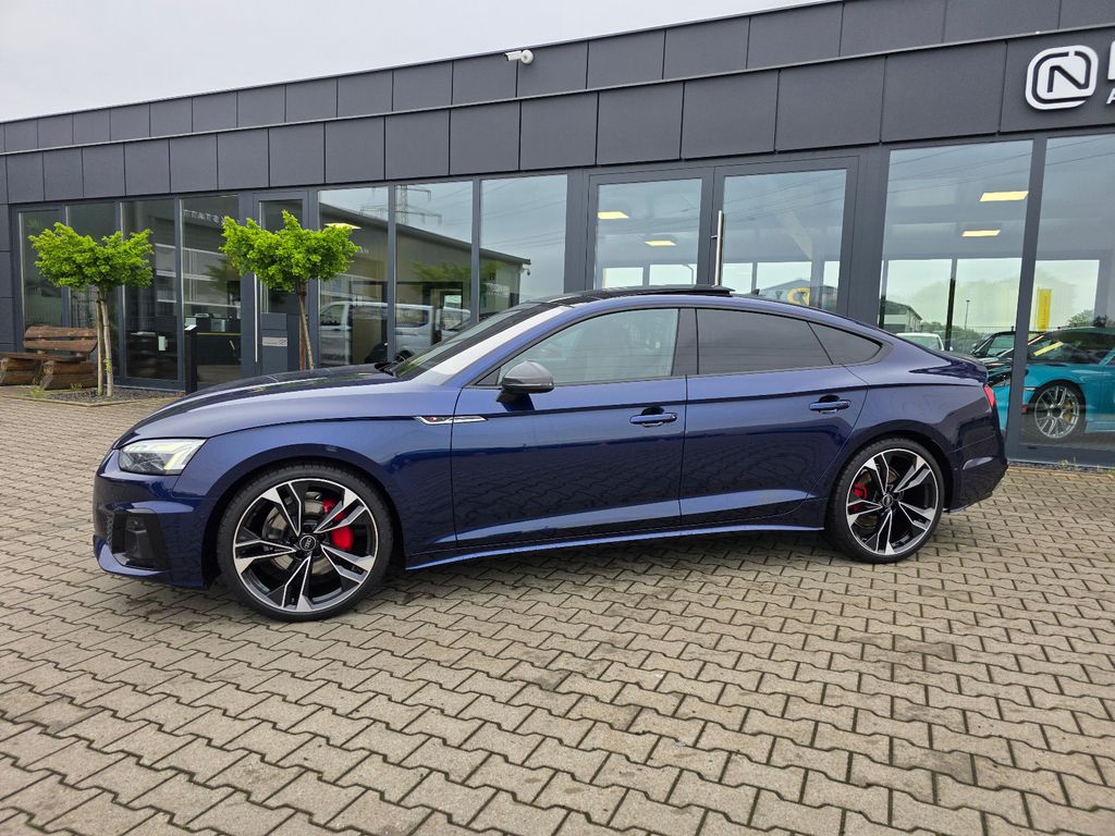 Audi A5 2024 г. Синий, пробег 7000 км