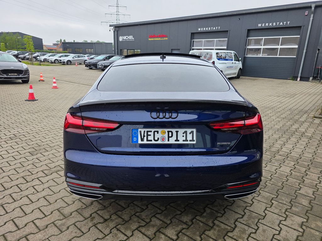 Audi A5 2024 г. Синий, пробег 7000 км