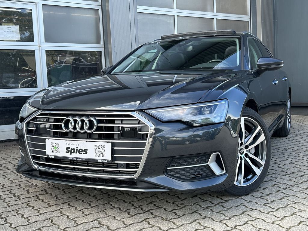 Audi A6 2023 г. Серый, пробег 52514 км