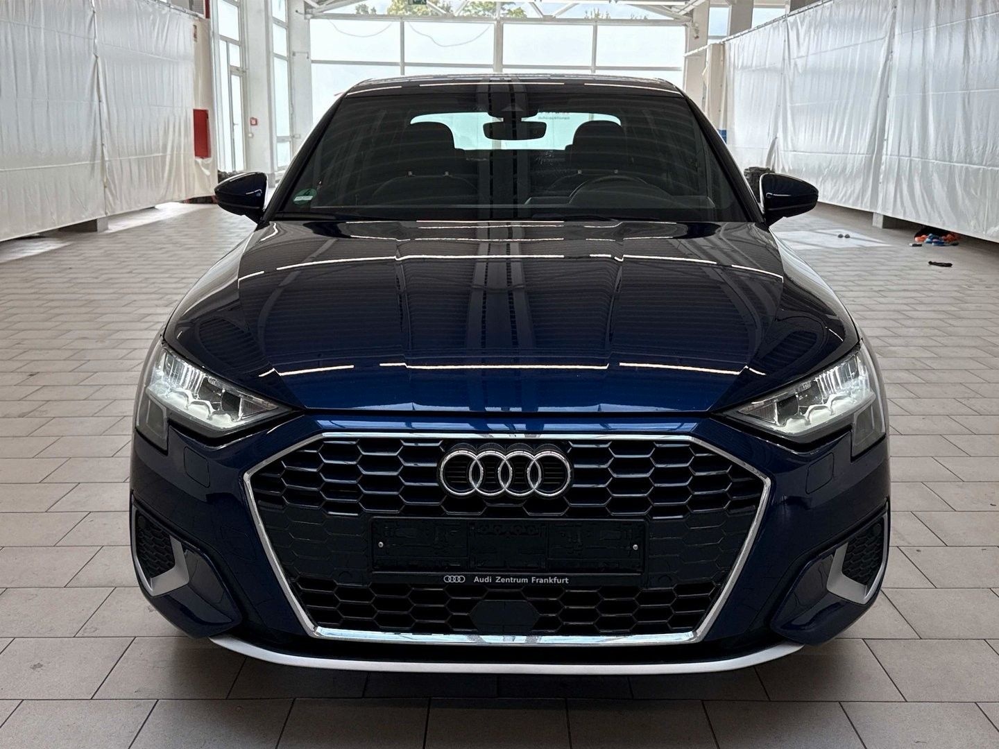 Audi A3 2022 г. Синий, пробег 57000 км