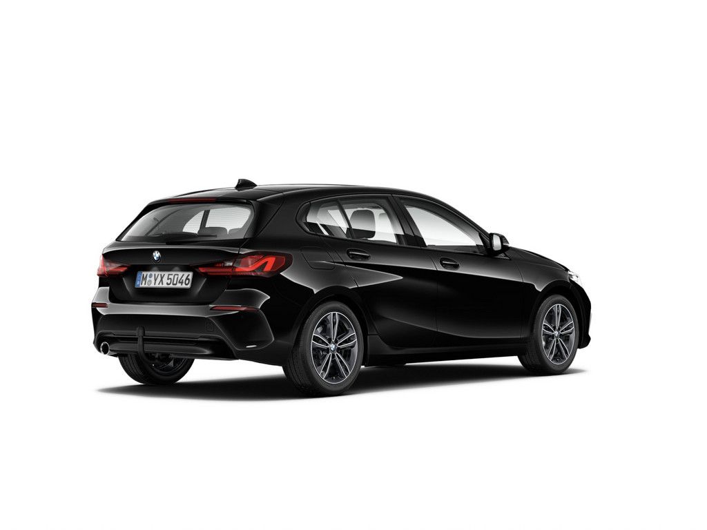 BMW 118 2022 г. Чёрный, пробег 41571 км