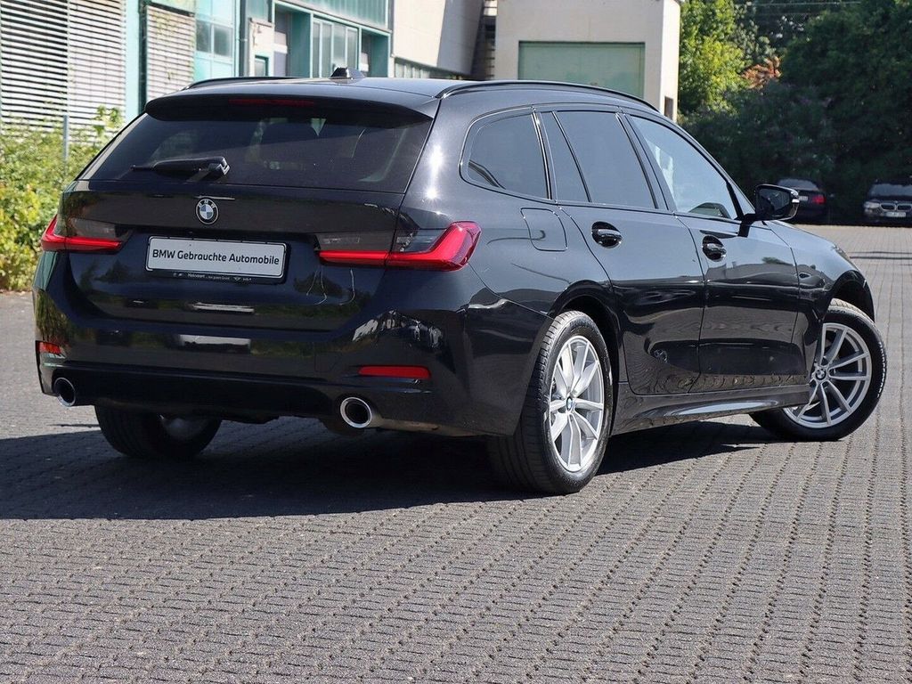 BMW 320 2023 г. Чёрный, пробег 36600 км