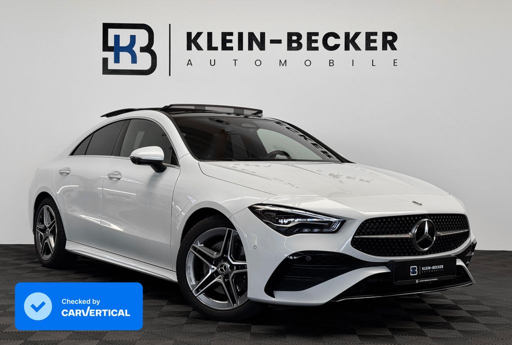 Mercedes-Benz CLA 200 2024 г. Белый, пробег 46600 км