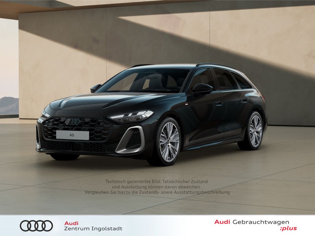 Audi A5 2025 г. Чёрный, пробег 27581 км