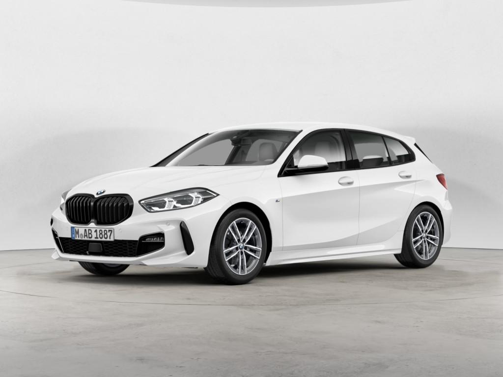 BMW 118 2021 г. Белый, пробег 50043 км