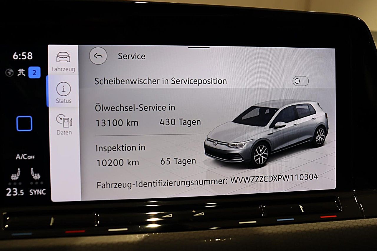 Volkswagen Golf 2022 г. Чёрный, пробег 41601 км