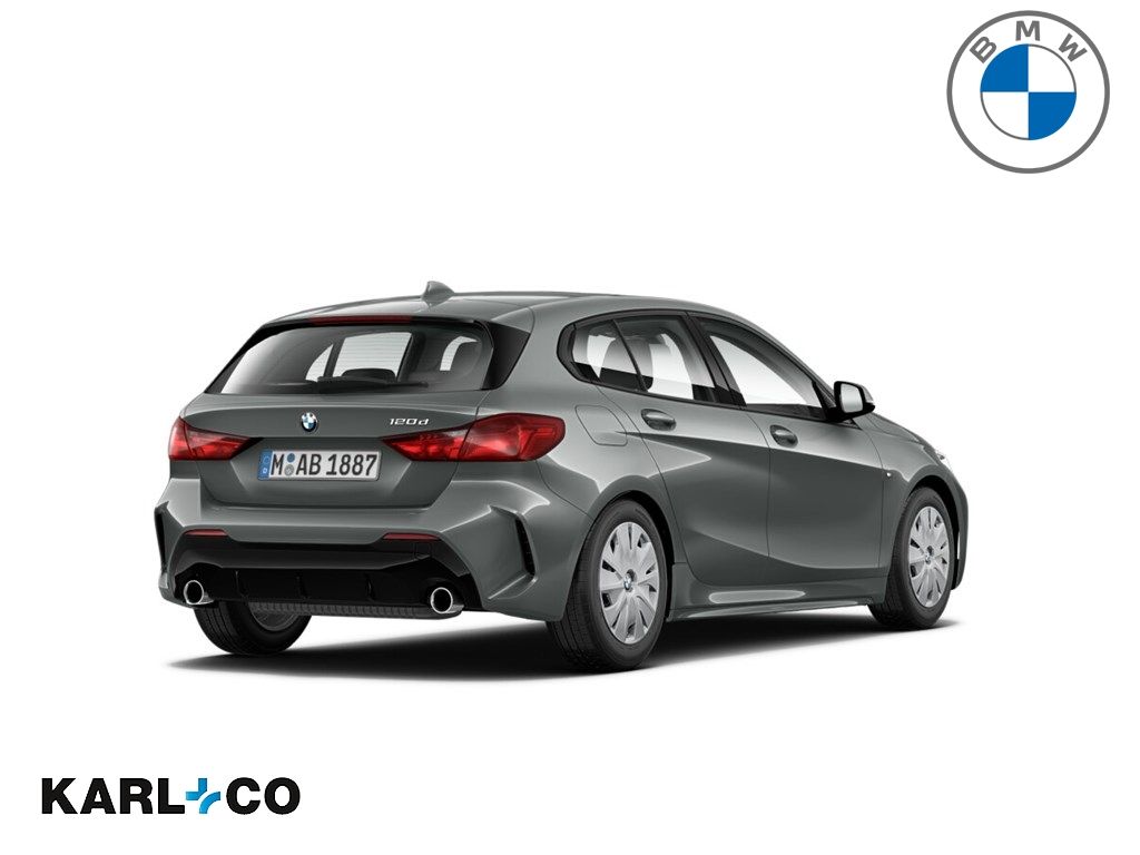 BMW 120 2022 г. Серый, пробег 35107 км