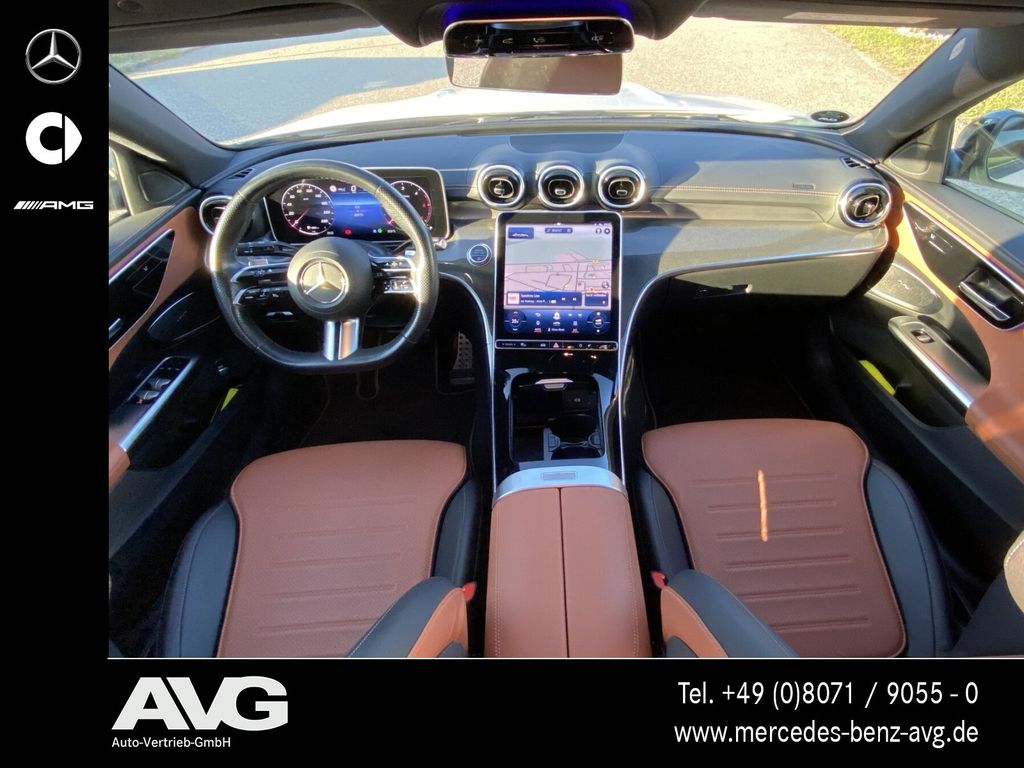 Mercedes-Benz C 220 2023 г. Белый, пробег 56970 км