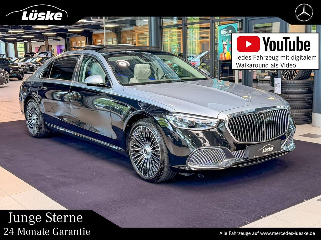 Mercedes-Benz S 680 2024 г. Чёрный, пробег 28469 км