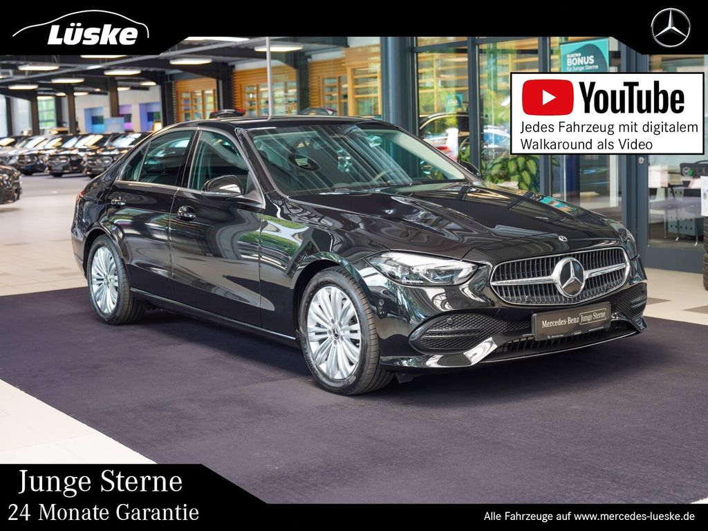 Mercedes-Benz C 220 2025 г. Чёрный, пробег 36864 км