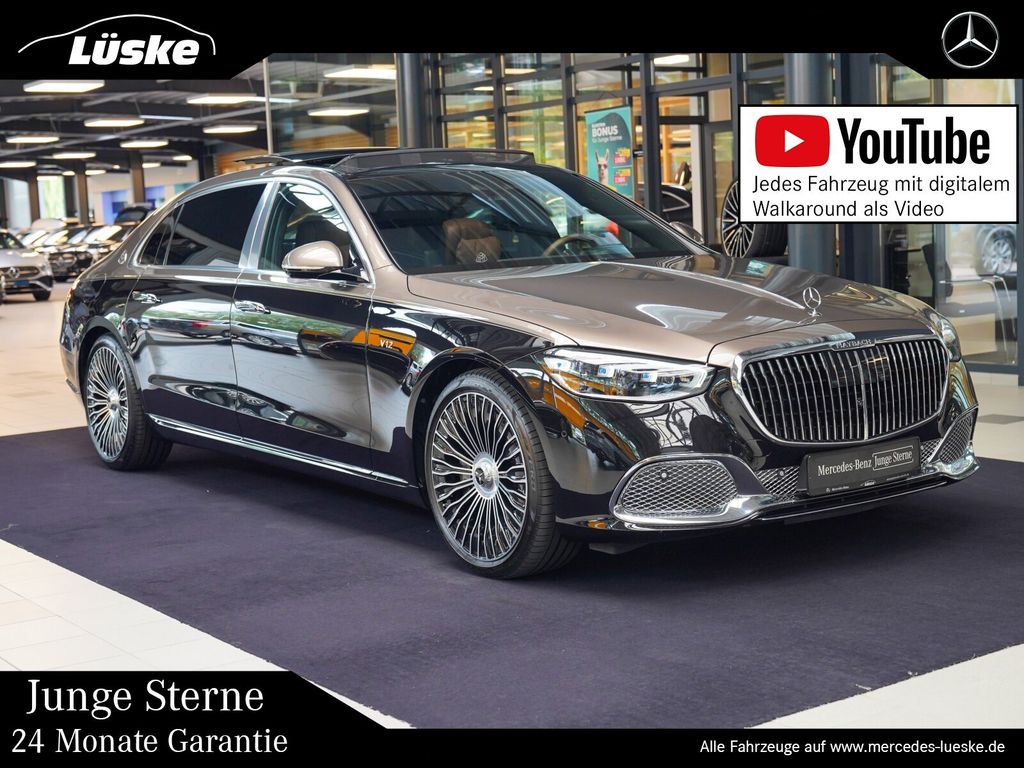 Mercedes-Benz S 680 2024 г. Чёрный, пробег 15327 км