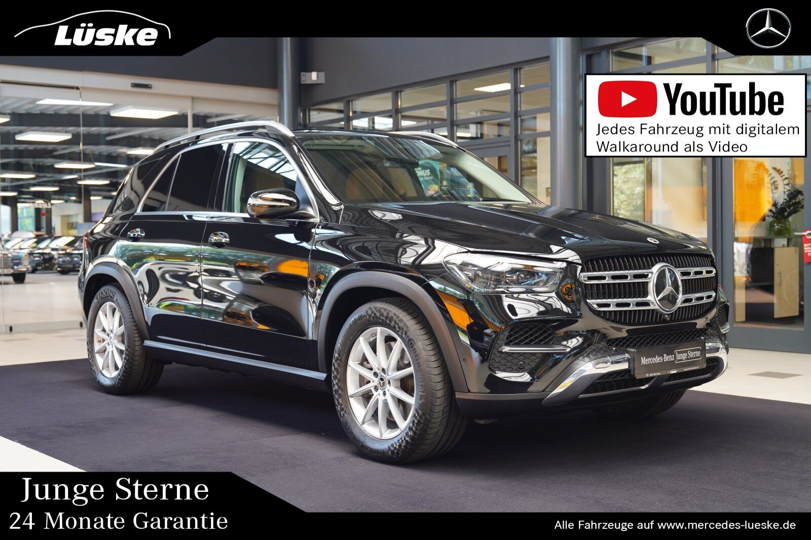 Mercedes-Benz GLE 450 2025 г. Чёрный, пробег 22334 км