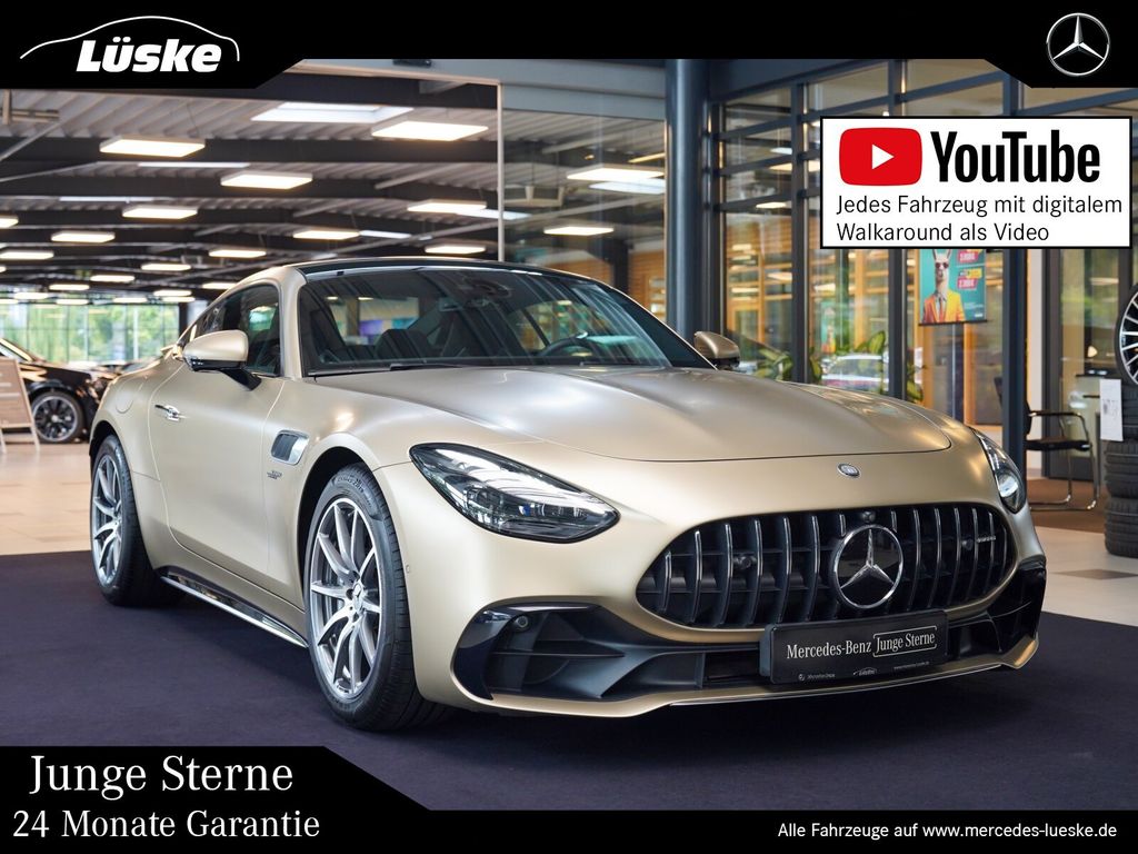Mercedes-Benz AMG GT 2024 г. Золотистый, пробег 5615 км