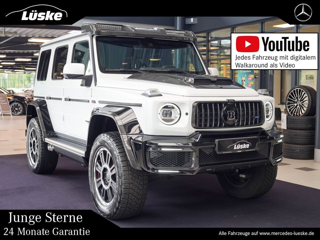 Mercedes-Benz G 63 AMG 2022 г. Белый, пробег 1480 км