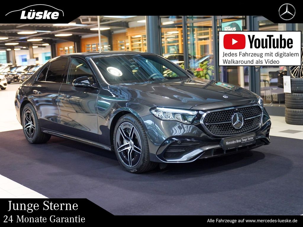 Mercedes-Benz E 200 2025 г. Серый, пробег 16302 км